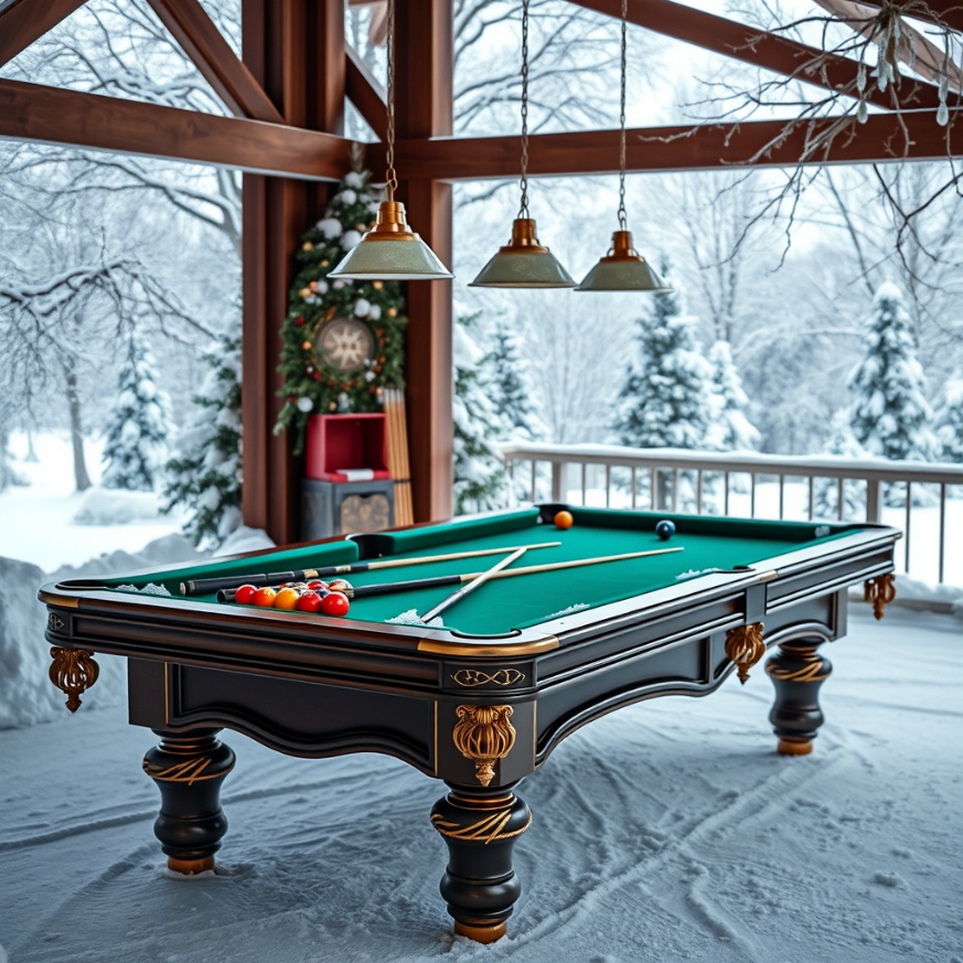 make billiards a winter tradition
