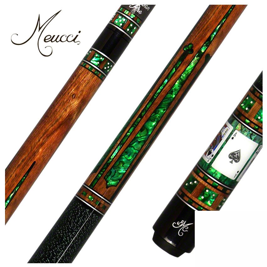 Meucci BMC Casino 7 Pool Cue with Carbon Shaft - BMC7C
