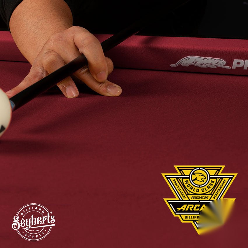 Predator Arcadia Select Burgundy Billiard Cloth