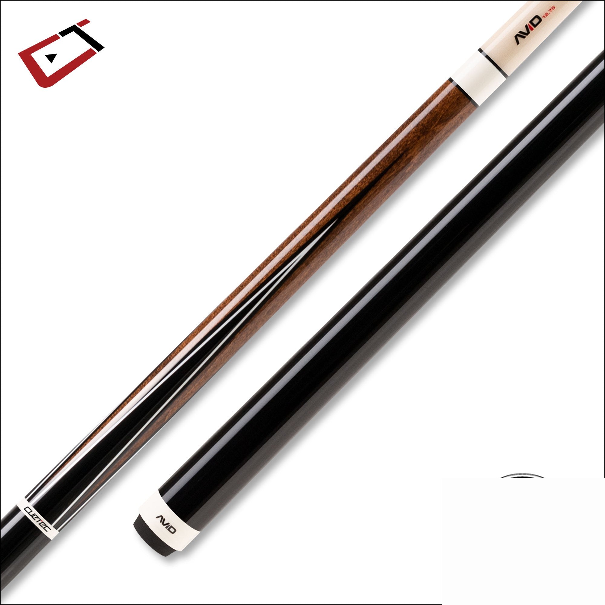 Cuetec AVID Era Sneaky Pete 4 Point Brown and Creme No Wrap Pool Cue