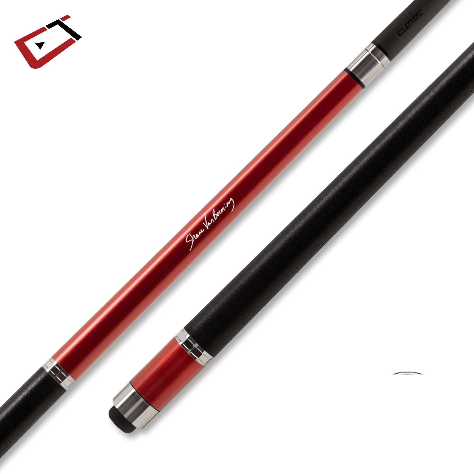 Cuetec Cynergy SVB Gen One Cue Ruby Red Pool Cue - 95-133