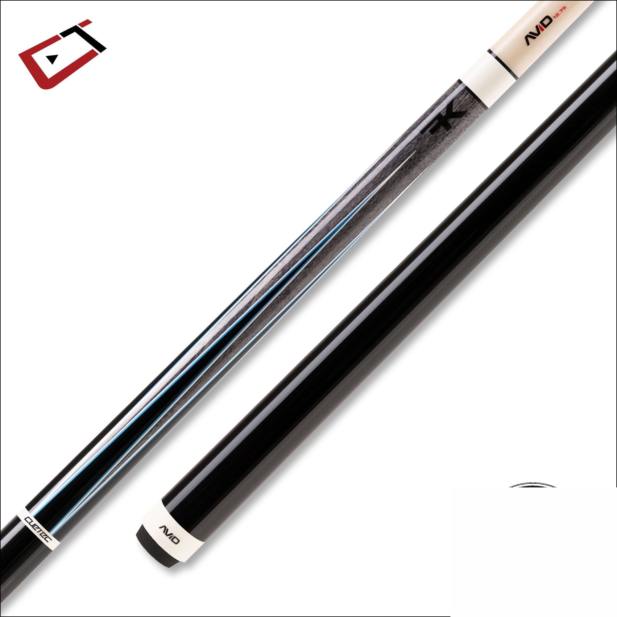 Cuetec AVID Era Sneaky Pete Florian Kohler 6 Point Grey No Wrap Pool Cue