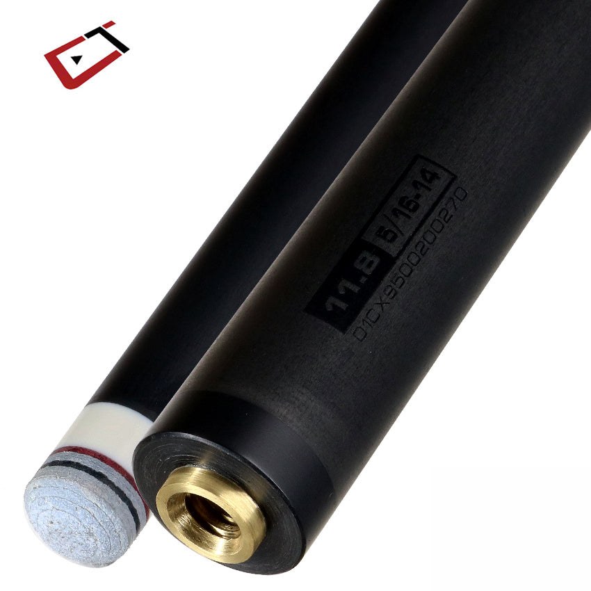 Cuetec Cynergy 5/16 x 14 Thick Collar Carbon Shaft - 11.8mm