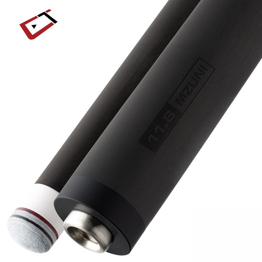 Cuetec Cynergy Mezz United Joint Thick Black Collar Carbon Shaft-11.8mm