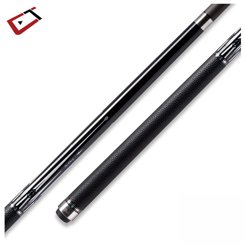Cuetec Cynergy SVB Gen II Black Play Cue with Leather Wrap