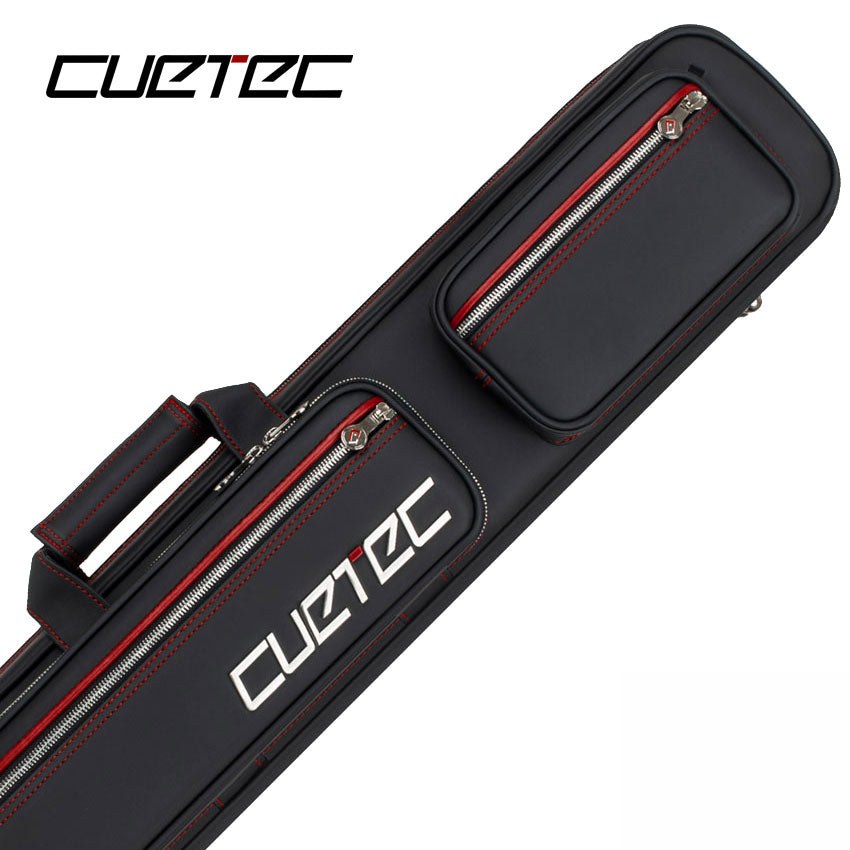 Cuetec Pro Line Black 4x8 Soft Professional Pool Cue Case - 95-751