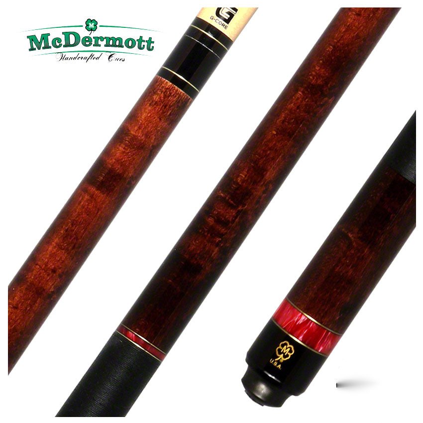 McDermott G Series Dark English Stain Birdseye Maple Pool Cue - G209