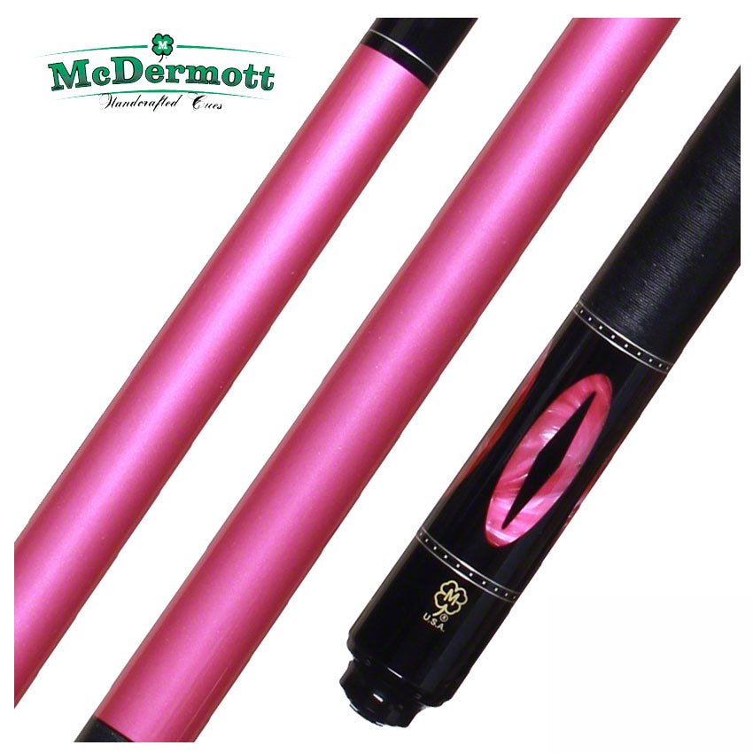 McDermott G Series Metallic Pink with Pink Pearl Inlays Pool Cue - G215
