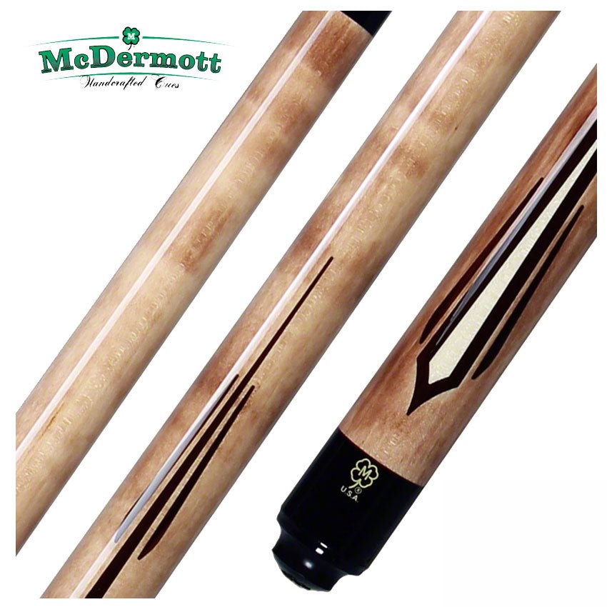 McDermott G Series Michigan Maple with Rosewood Inlays Pool Cue - G233