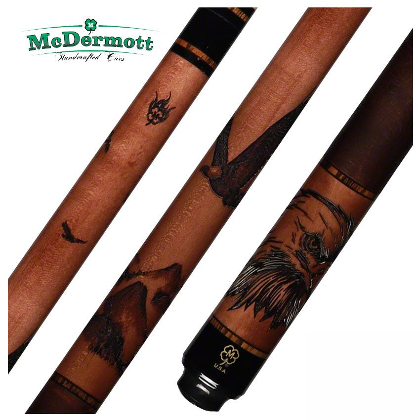 McDermott G Series Birds of Prey Wildfire Pool Cue - G438
