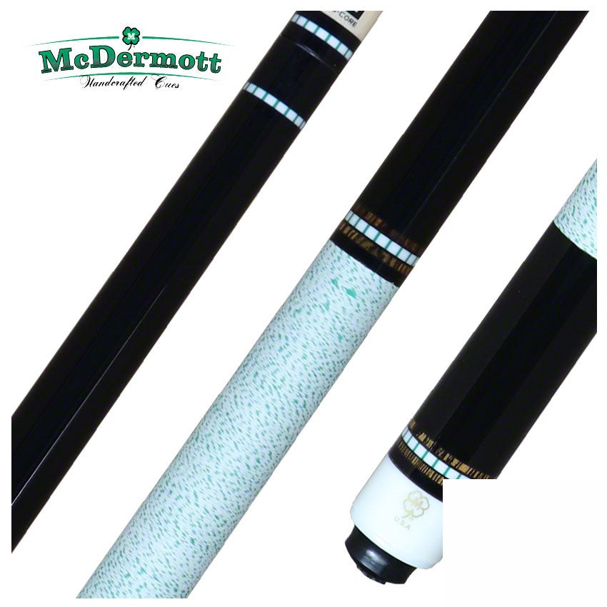 McDermott G Series Black with Bocote Rings Pool Cue - G440