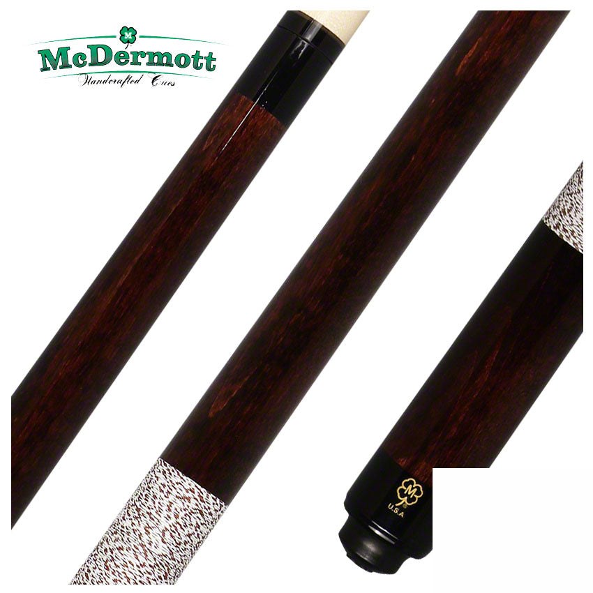 McDermott GS Series Dark English Stained Michigan Maple Pool Cue - GS13