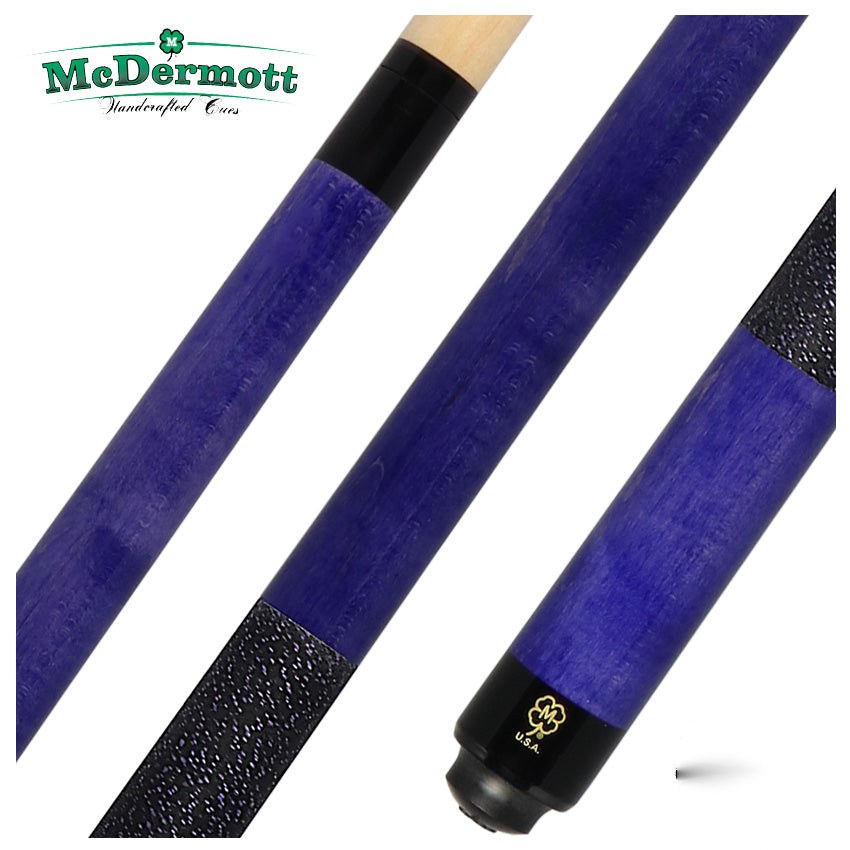 McDermott GS Series Purple Stained Michigan Maple Pool Cue - GS14