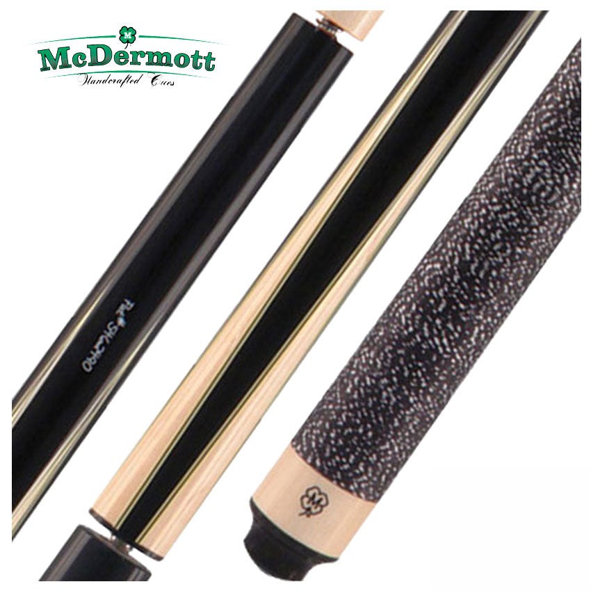 McDermott Stinger Black with Maple Points Break/Jump Cue with Jump Handle - NG05
