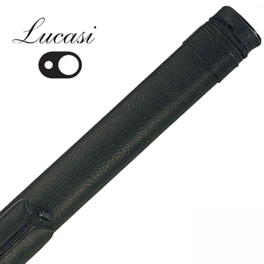 Lucasi Black 1x1 Hard Pool Cue Case - LC11A