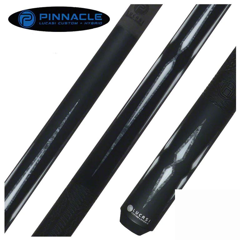 Lucasi Pinnacle Matte Black Play Cue - LP20