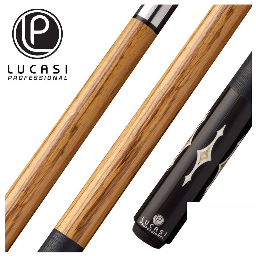 Lucasi Professional Series Zebrawood 10 Thread Play Cue