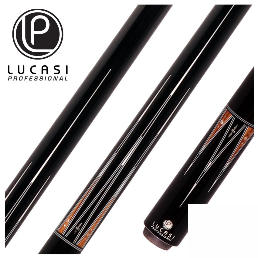 Lucasi Professional OD Series Ebony 10 Thread Play Cue