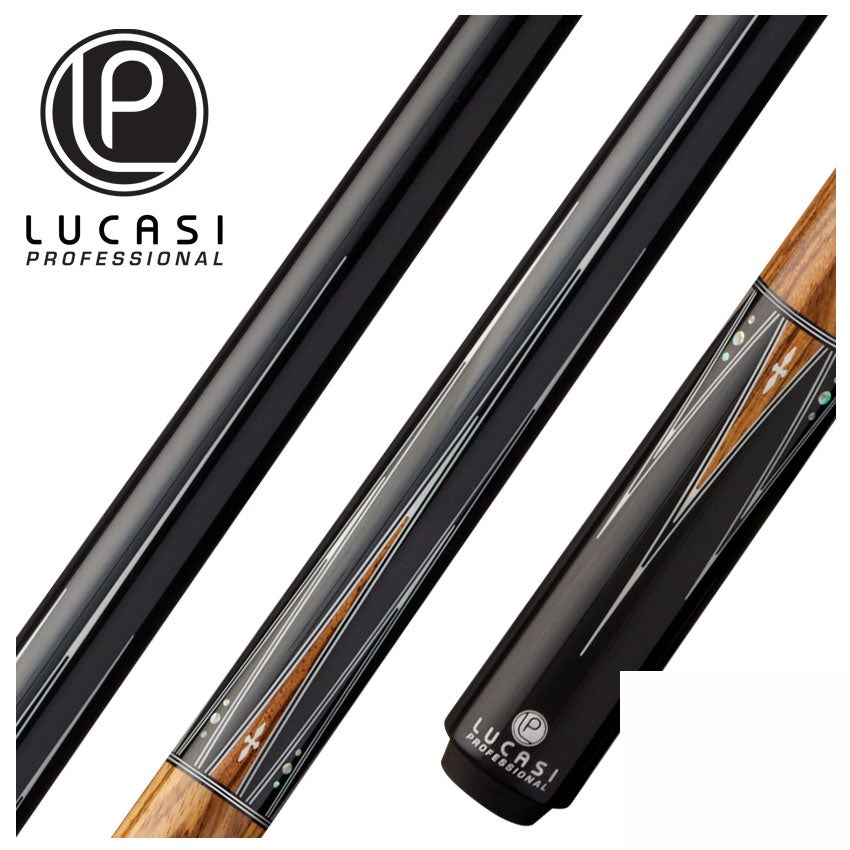 Lucasi Professional OD Series Zebrawood Uni-Loc Play Cue