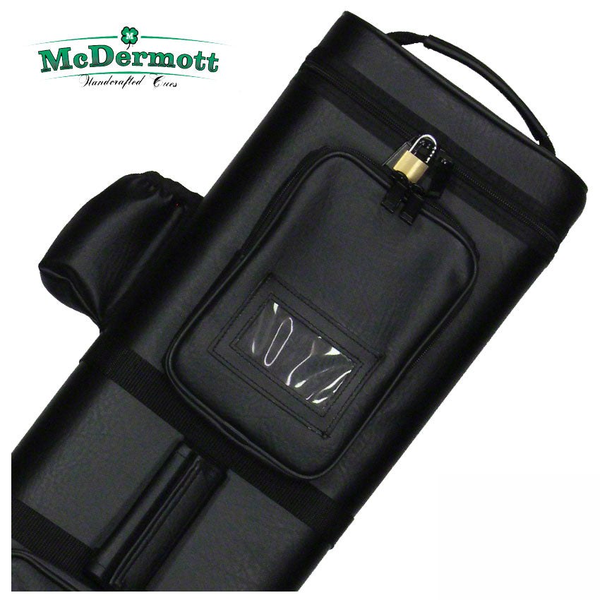 McDermott Rolling Dealer Black 20x20 Pool Cue Case - 750927