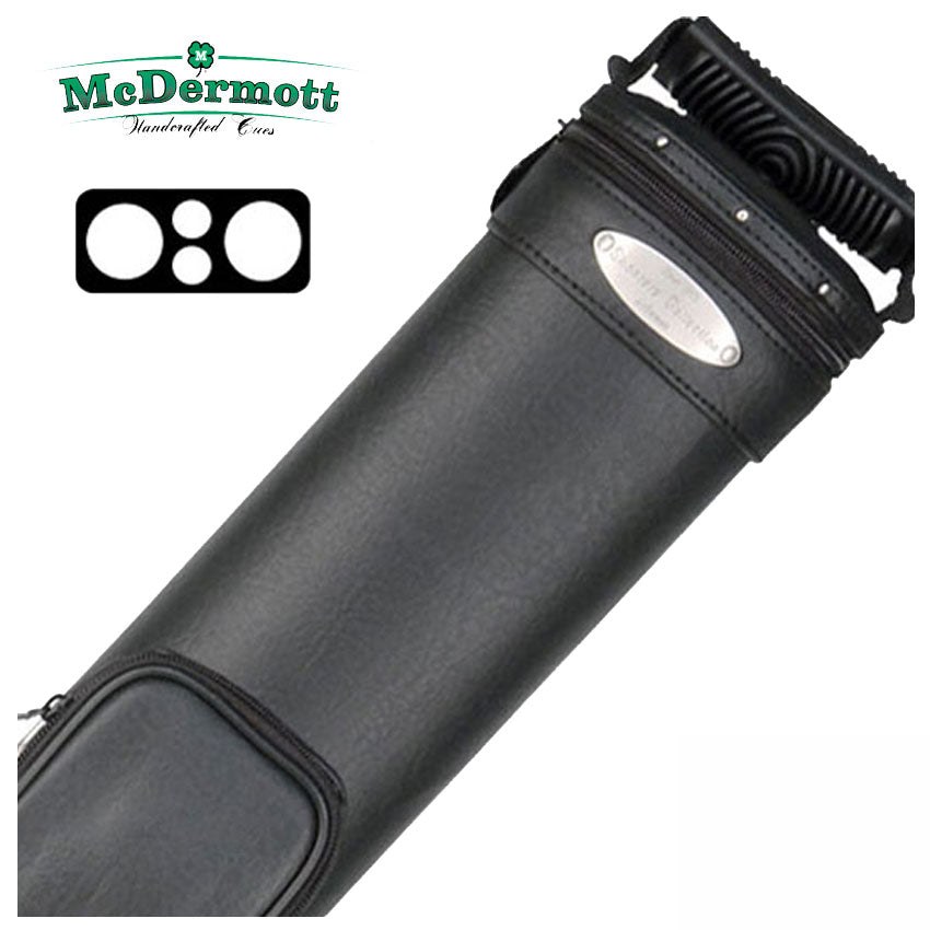 McDermott Shooter Collection Black 2x2 Pool Cue Case - 750803