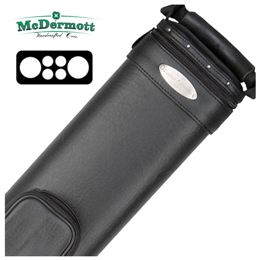 McDermott Shooter Collection Black 2x4 Pool Cue Case - 750804
