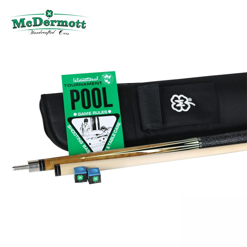 McDermott Deluxe Cue KIT3 With Case and Accessories
