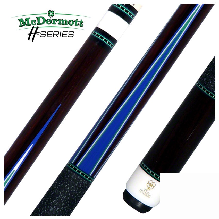 McDermott H Series Rosewood with Blue Points Pool Cue - H951