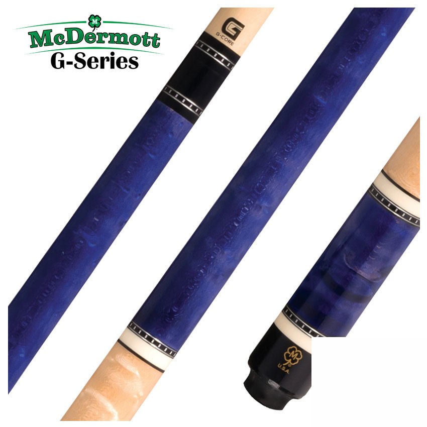 McDermott G Core Series Purple Stained Maple with Maple Handle No Wrap Play Cue
