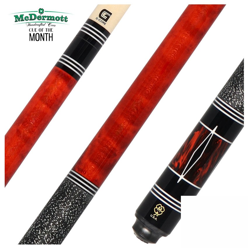 McDermott October 2024 Cue of The Month with G-Core Shaft - G302C4