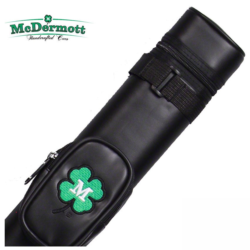 McDermott Black Oval 1x1 Hard Pool Cue Case - 750931