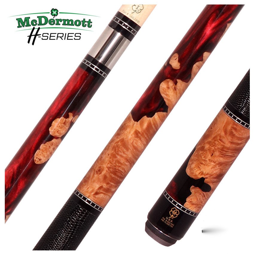 McDermott H Series Vampire Night Shokwood Pool Cue - H1450