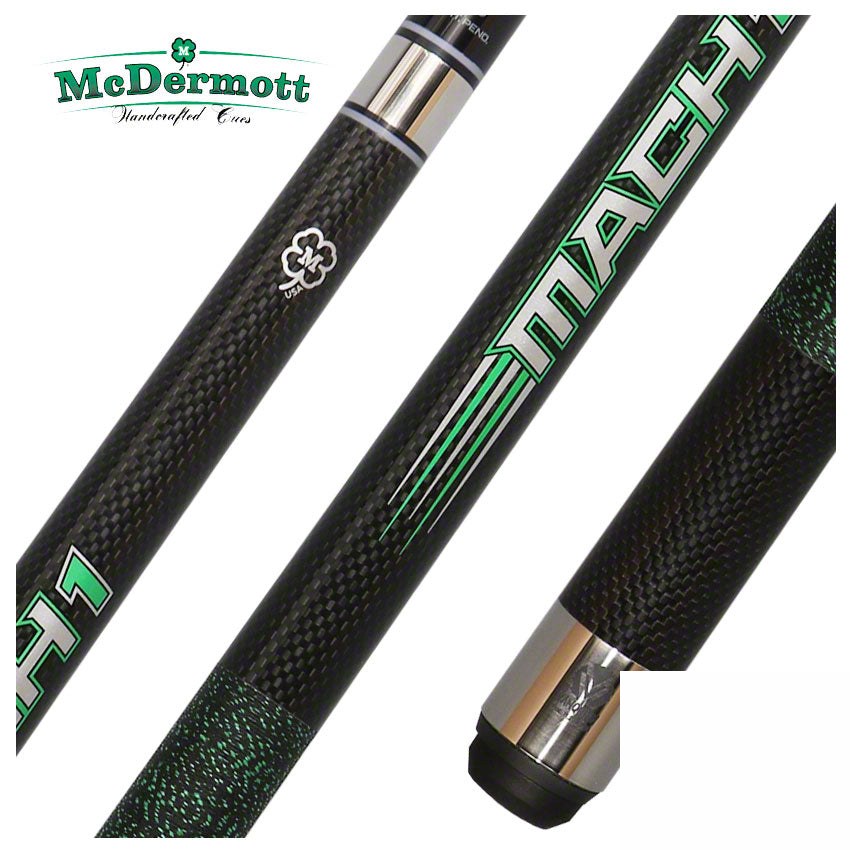 Mcdermott Vanquish Mach 1 Carbon Fiber Break Cue with Linen Wrap - VQM1W