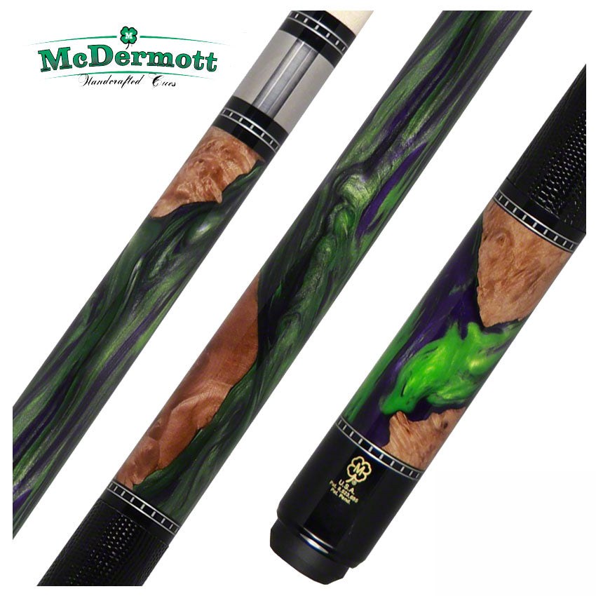 McDermott H Series Zombie Night Shokwood Pool Cue - H1453
