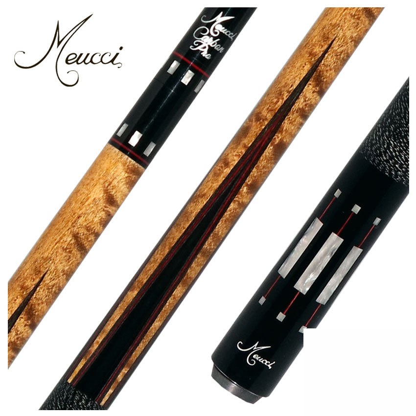Meucci 9710 Custom Pool Cue with Carbon Shaft - 9710
