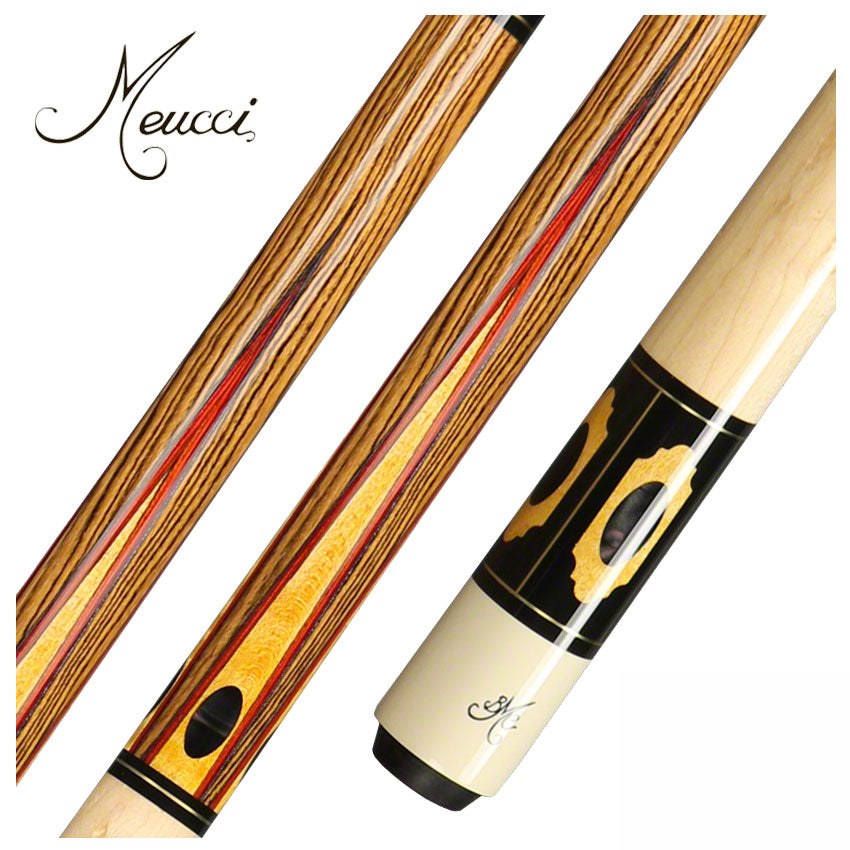Meucci All Natural Wood Series Bocote Pool Cue - ANW2