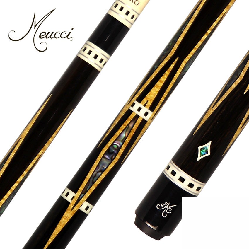 Meucci BMC Ebony Diamond Limited Pool Cue - BMCDEBONY