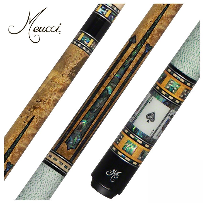 Meucci BMC Casino 6 Pool Cue with Pro Shaft - BMC6P