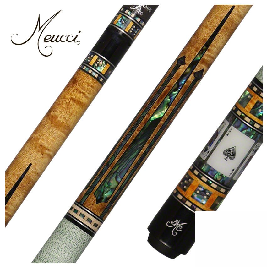 Meucci BMC Casino 6 Pool Cue with Carbon Shaft - BMC6C
