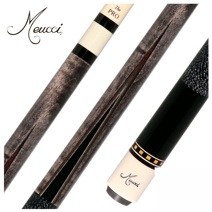 Meucci Economy Series 1 Gray Pool Cue with Pro Shaft - EC1PRO