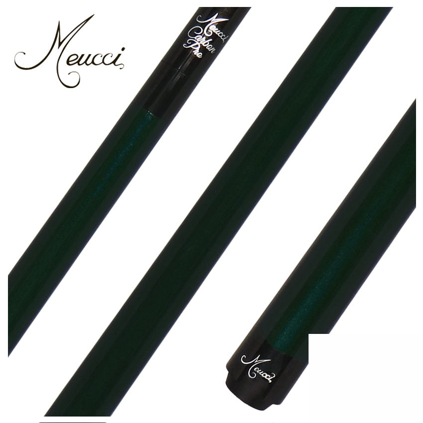 Meucci Green Carbon Fiber Break Cue - MBREAKGREENC