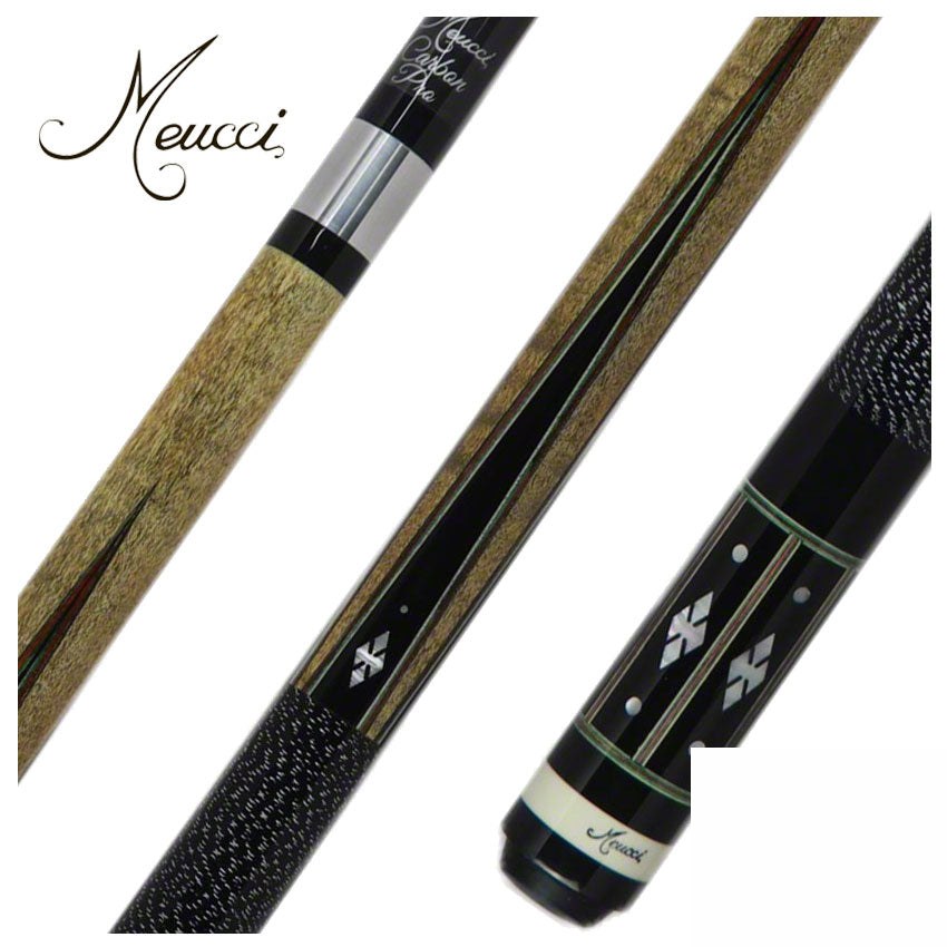 Meucci Hi-Pro Pool Cue with Carbon Shaft - HP01