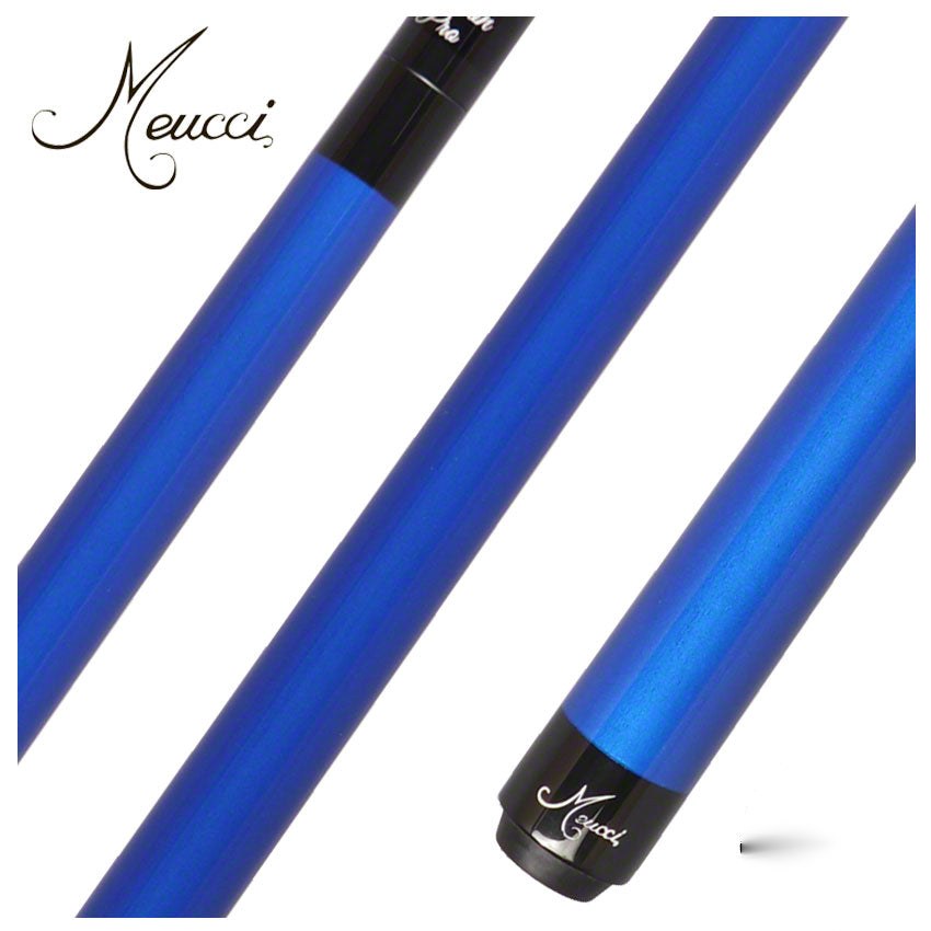 Meucci Metallic Royal Blue Carbon Fiber Break Cue - MBREAKRBLC