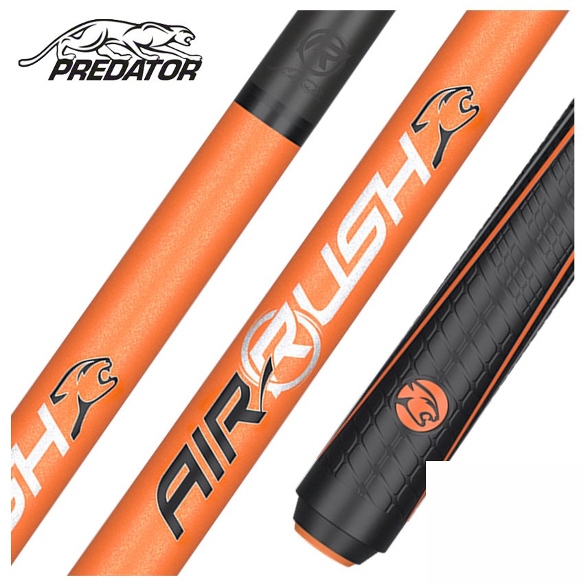 Predator AIR Rush Flare Orange Jump Cue - Sport Wrap