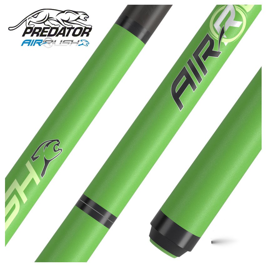 Predator AIR Rush Neon Green Jump Cue - No Wrap