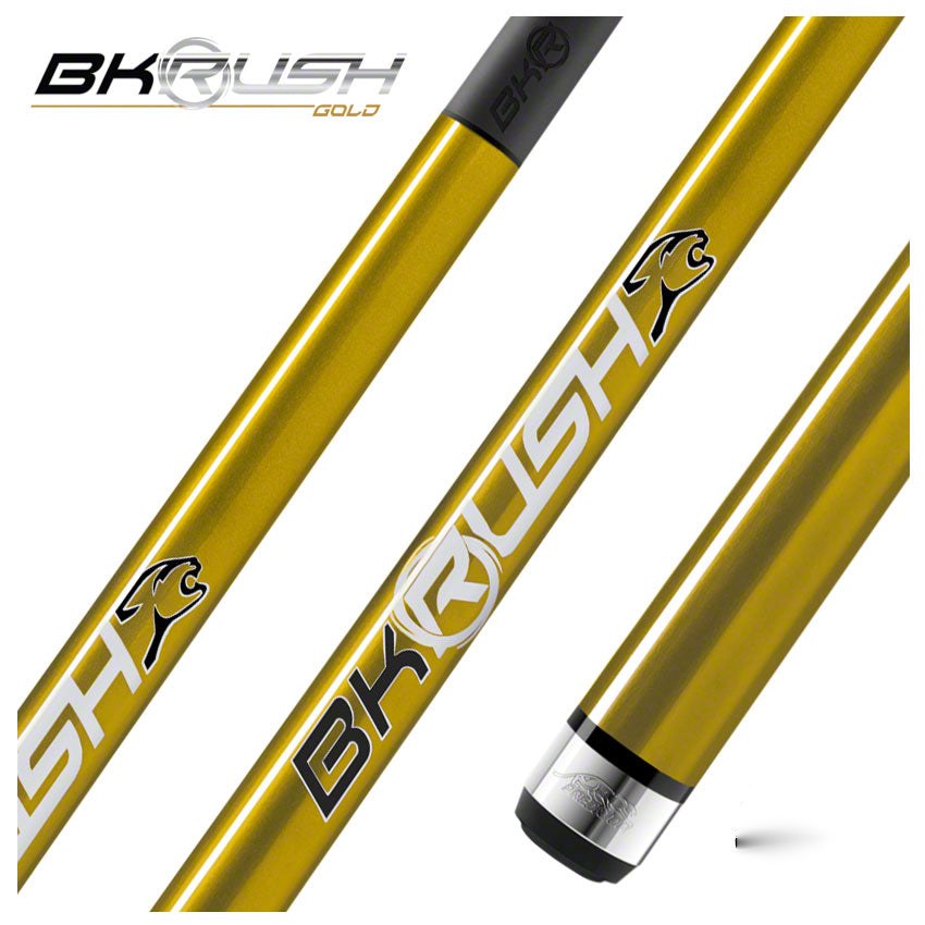 Predator BK Rush Gold Break Cue - No Wrap - BKRUSHGOLDNW