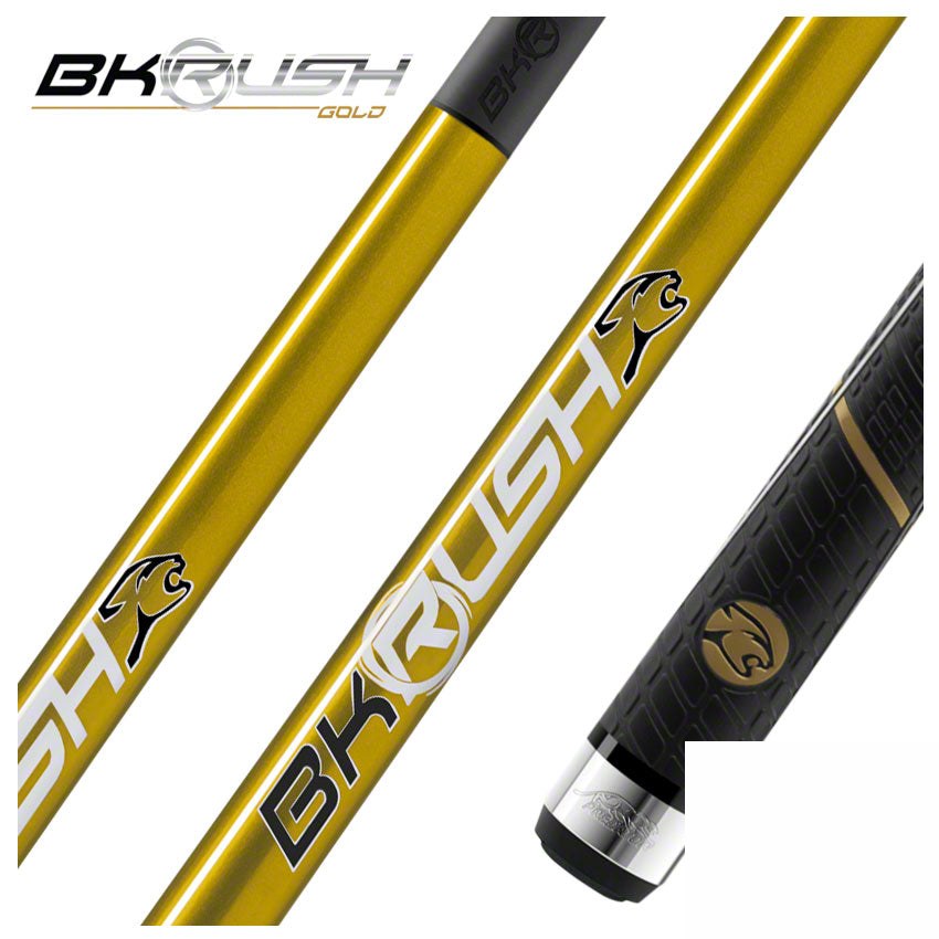 Predator BK Rush Gold Break Cue - With Sport Wrap - BKRUSHGOLDSW