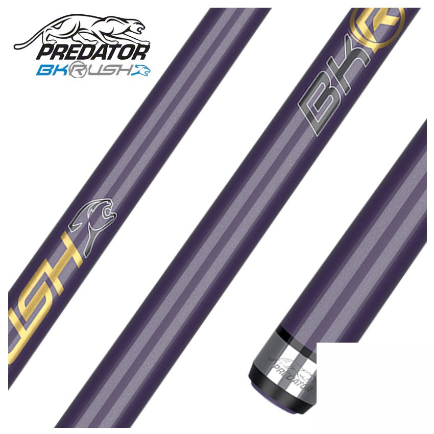 Predator BK Rush Royal Purple Break Cue - No Wrap
