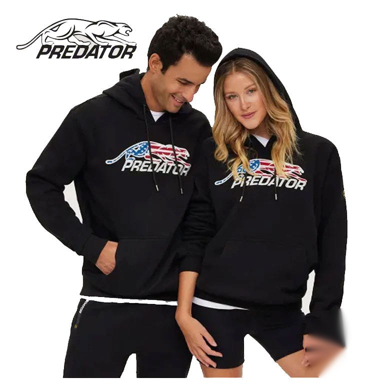 Predator Black W/ USA Logo Hoodie