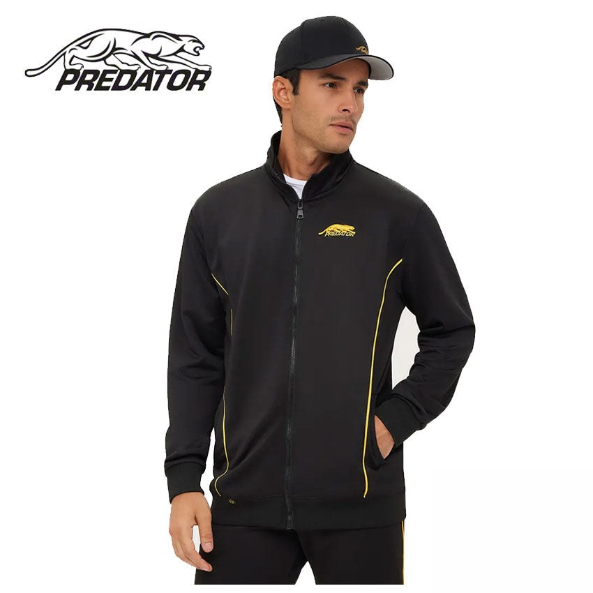 Predator Black W/ Yellow Cat Logo Jacket